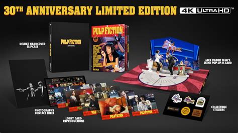 Pulp Fiction 30th Anniversary Pre Order The Collector S Blu Ray