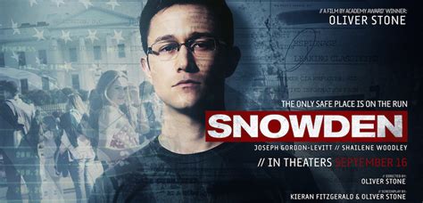 Movie Review: SNOWDEN – PAUL'S TRIP TO THE MOVIES