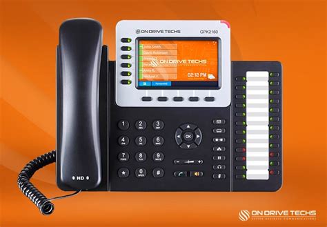 GXP2160 Teléfono IP Empresarial Servicio de Voz Sobre IP VoIP