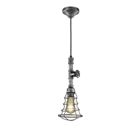 Gotham Industrial Style Pendant | Gotham Pendant Light | FirstLighting