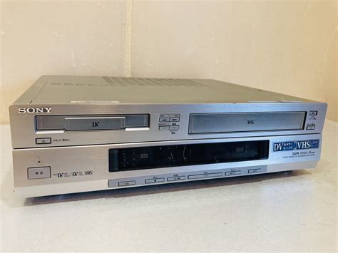 【やや傷や汚れあり】e2 必見！ Sony ソニー ビデオカセットレコーダー Wv D700 Dv Vhsレコーダー 1998年製 現状品