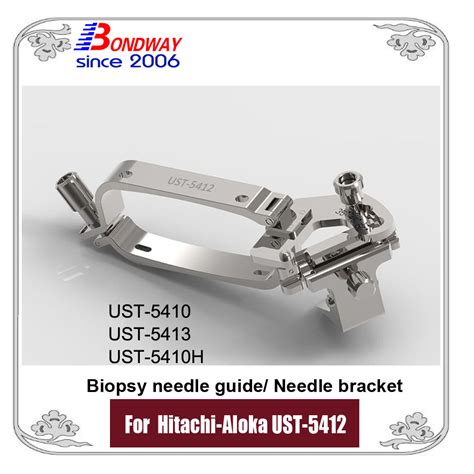 Reusable Needle Bracket For Ultrasound Biopsy Needle Guide Biopsy