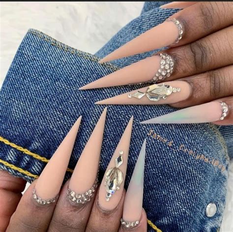 22 Pretty Acrylic Stiletto Nail Designs The Glossychic