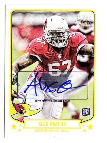 Alex Okafor Football Cards Football Singles And Rookie Trading Cards