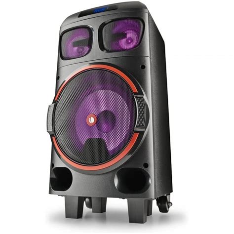 NGS Wild Dub Zero Coluna Portátil de 120W Bluetooth e True Wireless