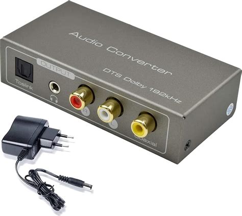 Ozvavzk Dac Audio Khz Hdmi Arc Adaptateur Audio Extracteur Dac