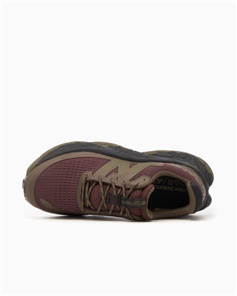 New Balance Fresh Foam More Trail V3 Vibram Nero Marrone Bordò