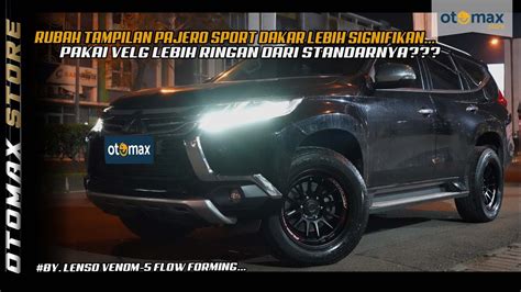 Pajero Sport Dakar Modifikasi High Performance Pakai Velg Lenso Venom