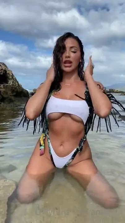 Ana Cheri Nude Beach Teasing Video Leaked Porn Maven