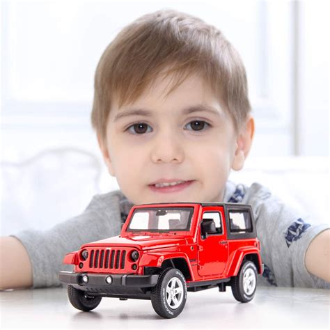 Diecast Model Cars Toy Cars Wrangler 132 Scale Alloy Pull Back Toy