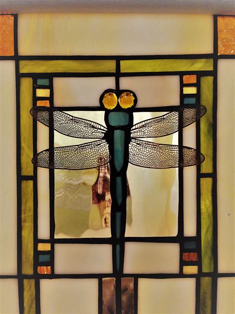 Stained Glass Dragonfly Designs