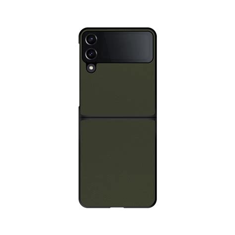 Capa Samsung Z Flip Efeito Pele Magn Tica Verde Copertini