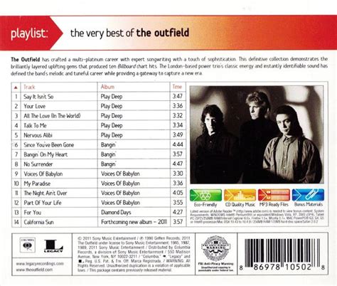 The Outfield Playlist The Very Best Of The Outfield Remastered