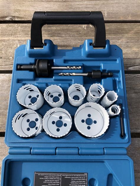 Review Hercules 13 Piece Bi Metal Hole Saw Set Harbor Freight Hacks