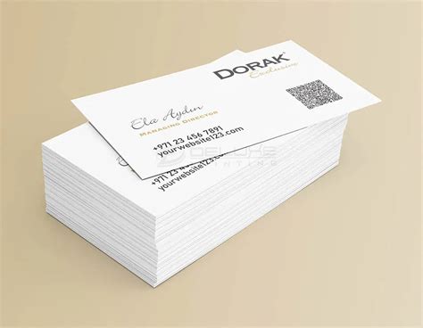 Buy Standard Business Cards in Dubai | Starting at AED 60/-