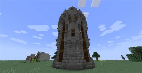 Castle wall design. : r/Minecraftbuilds