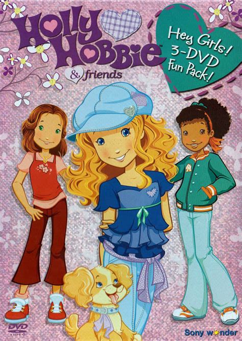 Holly Hobbie And Friends Hey Girls Fun Pack Boxset On Dvd Movie