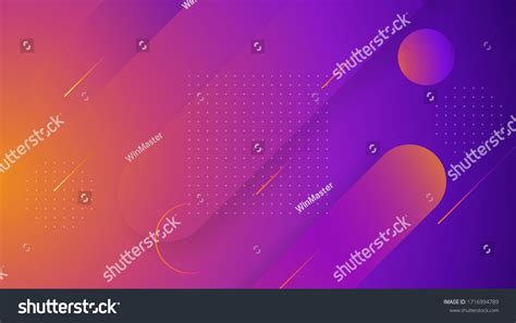 Creative Geometric Wallpaper Your Website Hero Stock Vector (Royalty ...