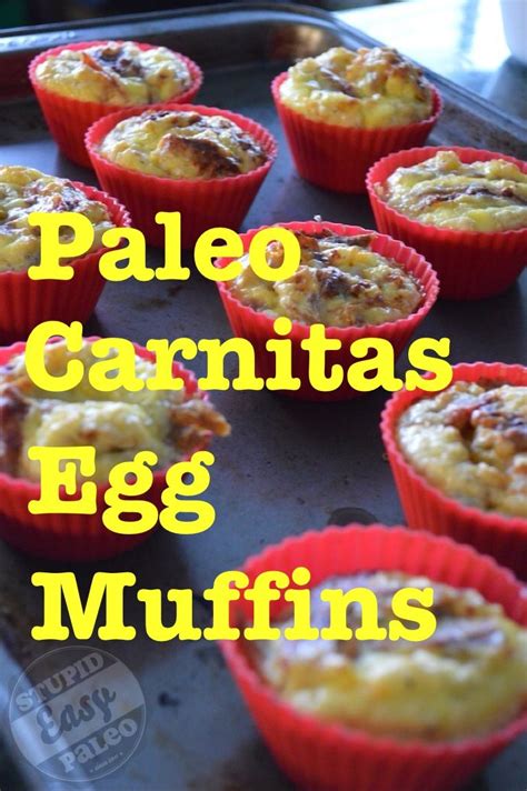 Stupideasypaleo 2013 06 10 Paleo Carnitas Egg Muffins Paleo