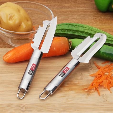 Multi Function Stainless Steel Fruit Vegetable Peeler Zester Slicer