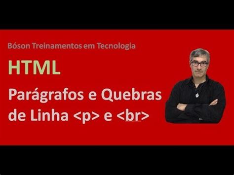 Par Grafos E Quebras De Linha Em Html Youtube