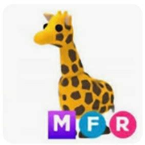 Mfr Giraffe Adopt Me Roblox Video Gaming Video Games Others On