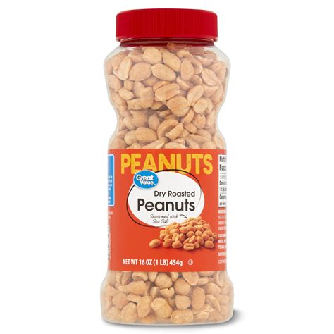 Great Value Dry Roasted Peanuts