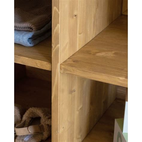 Montessori Kinderkleiderschrank Aus Holz In Natur Blai Maisons Du Monde