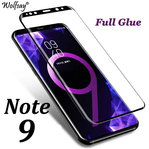 D Curved Tempered Glass For Samsung Galaxy Note Glass Full Glue