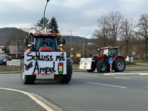 Bauernproteste Kulmbacher Landwirte Demonstrieren In Berlin Kulmbach