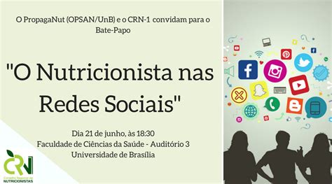 O Nutricionista Nas Redes Sociais Bate Papo CRN 01