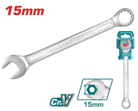 Total 15mm Combination Spanner Tcspa151 Total Tools India