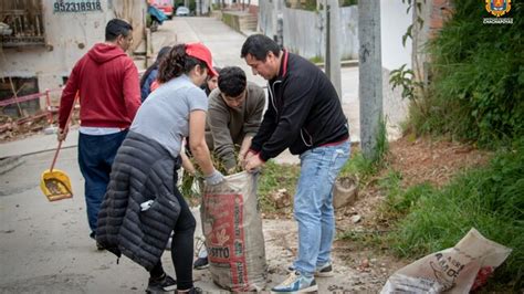 Así se desarrolló la limpieza de cunetas y alcantarillas en el centro