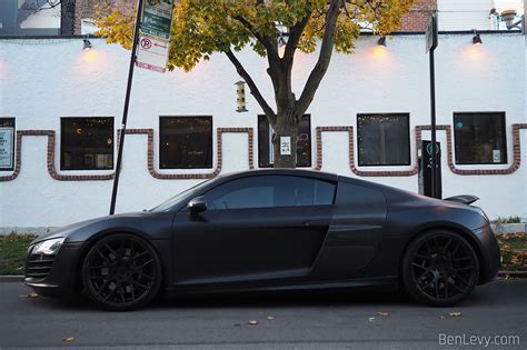 All Black Audi R Benlevy