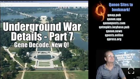 THE INVISBLE WAR Underground War Details Gene Decode Part 7 NEW Q