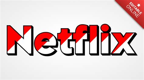 Netflix Efecto Bandera Indonesia Generador De Efectos De Texto