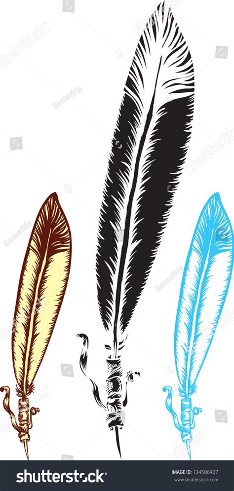 Indian Feather Silhouette Ethnic Design Stock Vector (Royalty Free ...