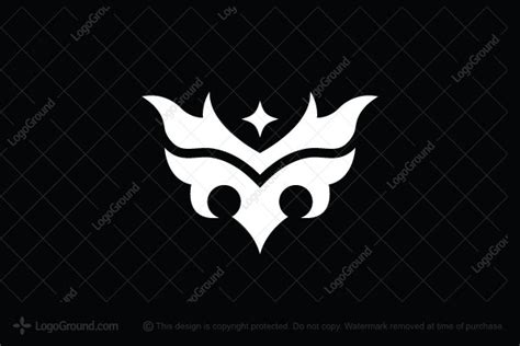 Modern Star Owl Logo