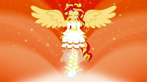 Download Pretty Girl Cartoon Sunset Shimmer Wallpaper