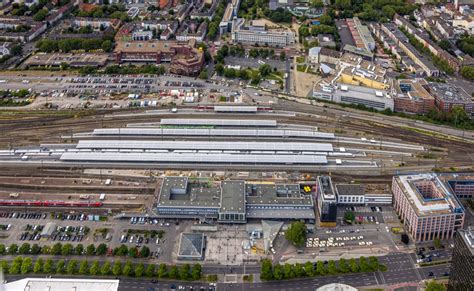 Luftbild Dortmund Hauptbahnhof Der Deutschen Bahn In Dortmund Im