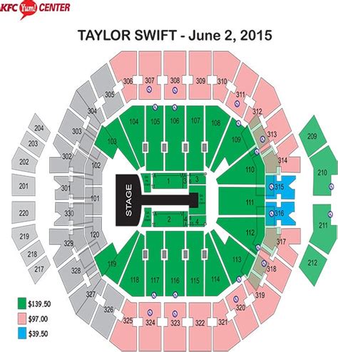 Lincoln Financial Taylor Swift Seating Chart