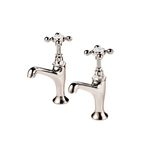 Barber Wilsons Pillar Kitchen Sink Taps With Raised Nozzle Pair 106 Plumb Warehouse