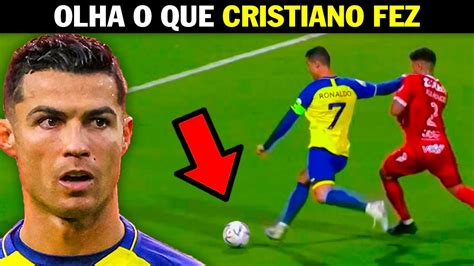 Inacredit Vel O Que Cristiano Ronaldo Est Fazendo Na Ar Bia Youtube