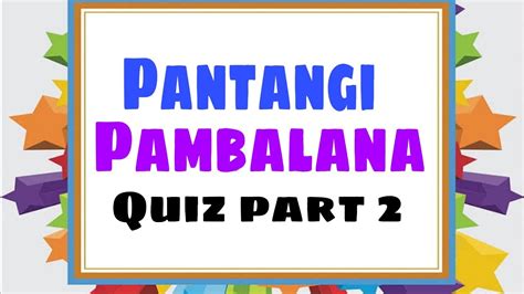 Filipino Uri Ng Pangngalan Pantangi O Pambalana Quiz Part 2