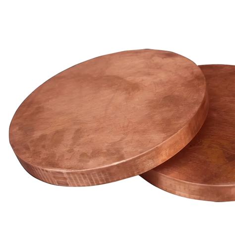 Round Copper Sheet Plate Solid Pure Thick 0 8mm 1mm 1 5mm 2mm 2 5mm 3mm