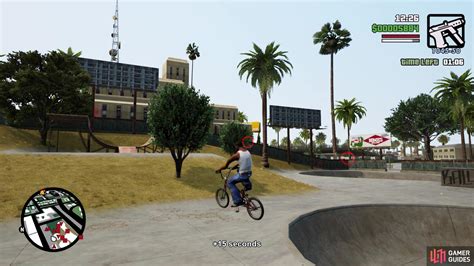 BMX Challenge Challenges Side Activities Grand Theft Auto San