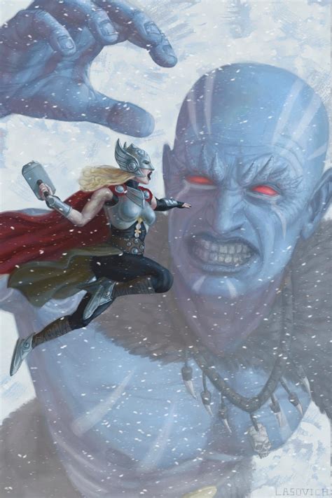 Nick Lasovich Thor Vs Frost Giant By Mr Sinister2048 On Deviantart