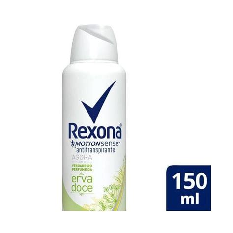 Desodorante Aerosol Rexona 150ml Erva Doce