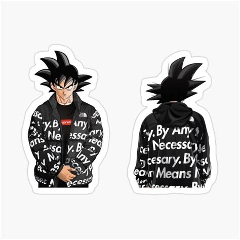 Goku Drip Sticker Pack Sticker By Cashiesh Designs In Stickers