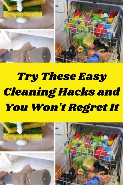 36 Easy Cleaning Hacks To Try Easy Cleaning Hacks Easy Cleaning